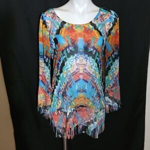 MUSHKA BY SIENNA ROSE hippie peasant top